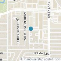 Map location of 2805 Lineville Dr #207, Farmers Branch TX 75234