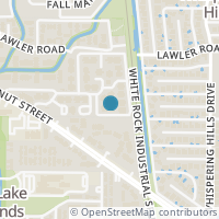 Map location of 9817 Walnut Street #308, Dallas, TX 75243