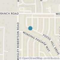 Map location of 10621 Fossil Hill Dr, Fort Worth TX 76131
