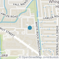 Map location of 9815 Walnut Street #304, Dallas, TX 75243