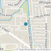 Map location of 9813 Walnut Street #204, Dallas, TX 75243