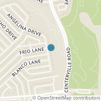 Map location of 1038 Medio Drive, Garland, TX 75040