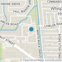 Map location of 9835 Walnut Street #101, Dallas, TX 75243