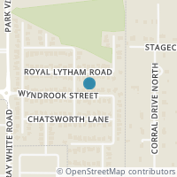 Map location of 5417 Wyndrook Street, Fort Worth, TX 76244