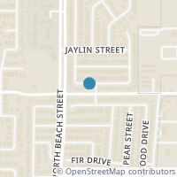 Map location of 4516 Butterfly Way, Fort Worth, TX 76244