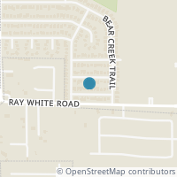 Map location of 4929 Trail Creek Drive, Fort Worth, TX 76244