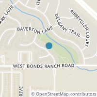 Map location of 10732 Kittering Trail, Fort Worth, TX 76052