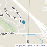 Map location of 10809 Ersebrook Court, Haslet, TX 76052