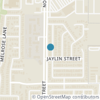 Map location of 10413 Jaybird Drive, Fort Worth, TX 76244