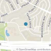 Map location of 7333 Valley View Ln #103, Dallas TX 75240