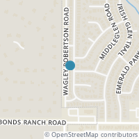 Map location of 10785 Braemoor Drive, Fort Worth, TX 76052