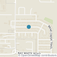 Map location of 4844 Trail Hollow Drive, Fort Worth, TX 76244