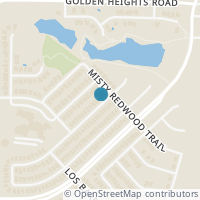 Map location of 2241 Frosted Willow Lane, Fort Worth, TX 76177