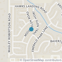 Map location of 10844 Middleglen Road, Haslet, TX 76052