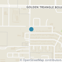 Map location of 10556 Bear Creek Trail, Fort Worth, TX 76244