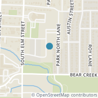 Map location of 316 Arrowhead Pass, Keller TX 76248
