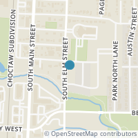 Map location of 311 S Elm Street, Keller, TX 76248