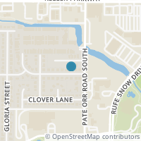 Map location of 805 Windcrest Drive, Keller, TX 76248