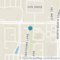 Map location of 10812 Grayhawk Lane, Fort Worth, TX 76244