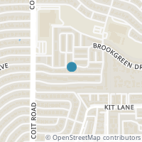 Map location of 13644 Brookgreen Dr, Dallas TX 75240