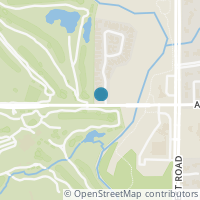 Map location of 13703 Creekside Place, Dallas, TX 75240