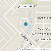 Map location of 8114 Regatta Drive, Rowlett, TX 75089
