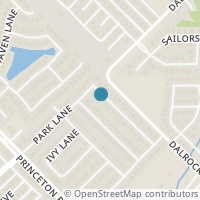 Map location of 8614 Holland Avenue, Rowlett, TX 75089