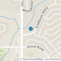 Map location of 6929 Elmridge Dr, Dallas TX 75240