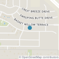 Map location of 952 Pinnacle Ridge Road, Fort Worth, TX 76052