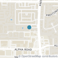Map location of 5881 Preston View Boulevard #157, Dallas, TX 75240