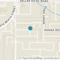 Map location of 3745 Trillium Drive, Fort Worth, TX 76244