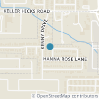 Map location of 3913 Grizzly Hills Circle, Fort Worth, TX 76244
