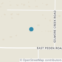 Map location of 4900 Peden Road, Fort Worth, TX 76179