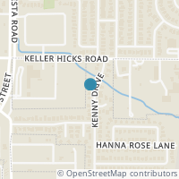 Map location of 11301 Kenny Drive, Fort Worth, TX 76244