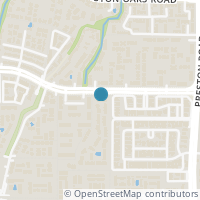 Map location of 5840 Spring Valley Road #802, Dallas, TX 75254