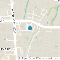 Map location of 5590 Spring Valley Road #B101, Dallas, TX 75254