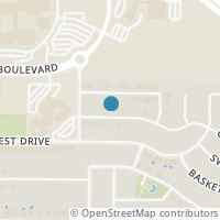 Map location of 1140 Crest Breeze Drive, Fort Worth, TX 76052