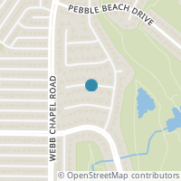 Map location of 3136 Palmdale Circle, Farmers Branch, TX 75234