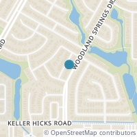 Map location of 11720 Latania Lane, Fort Worth, TX 76244