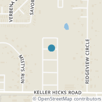 Map location of 11421 Falcon Trace Drive, Fort Worth, TX 76244