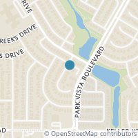Map location of 4300 Briarcreek Drive, Fort Worth, TX 76244