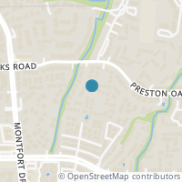 Map location of 5626 Preston Oaks Rd #33C, Dallas TX 75254