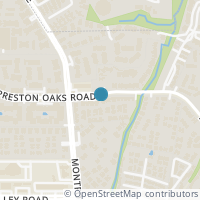 Map location of 5626 Preston Oaks Road #22D, Dallas, TX 75254