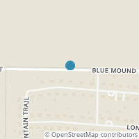 Map location of 12317 Penson Street, Haslet, TX 76052