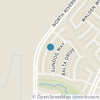Map location of 11904 Horseshoe Ridge Drive, Fort Worth, TX 76244