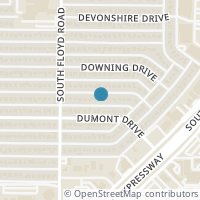 Map location of 625 Scottsdale Dr, Richardson TX 75080