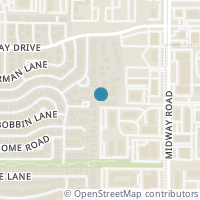 Map location of 4144 Towne Green Circle, Addison, TX 75001
