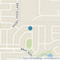 Map location of 4969 Ambrosia Drive, Fort Worth, TX 76244