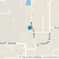 Map location of 1104 Manor Way, Keller, TX 76262