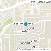 Map location of 14824 Surveyor Boulevard S, Addison, TX 75001